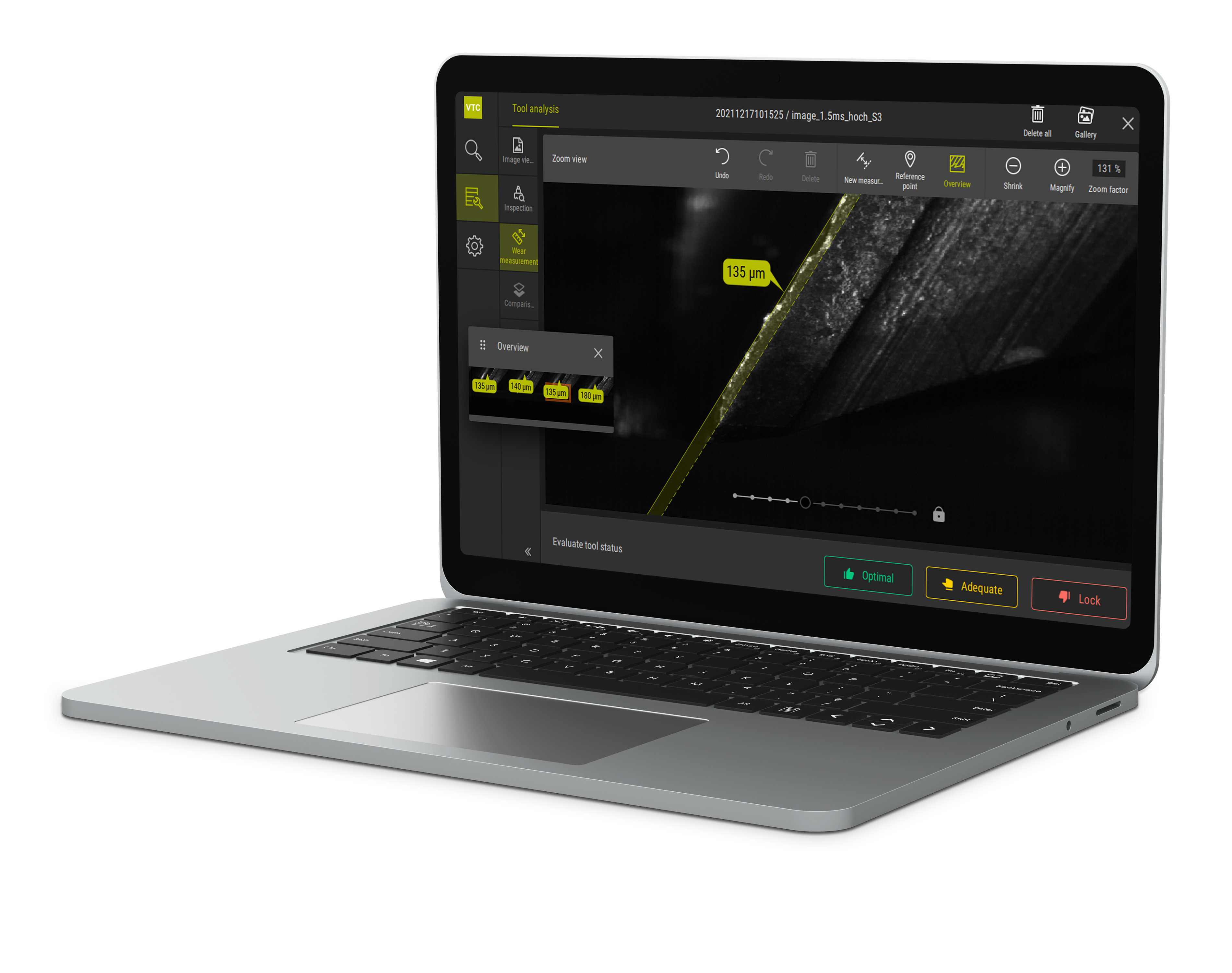 VTC-Software zur ganzheitlichen Werkzeugprüfung VTC-Software zur ganzheitlichen Werkzeugprüfung
